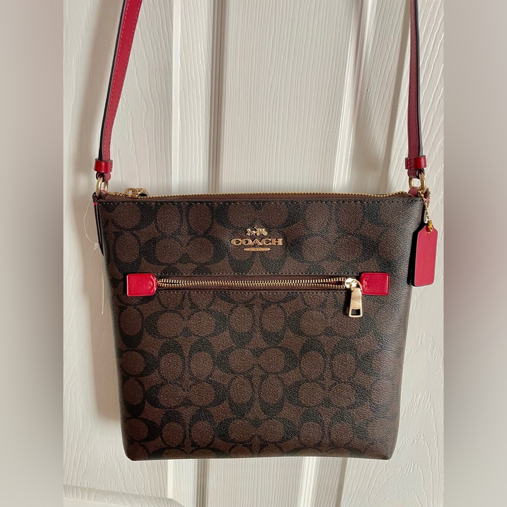 Coach file bag